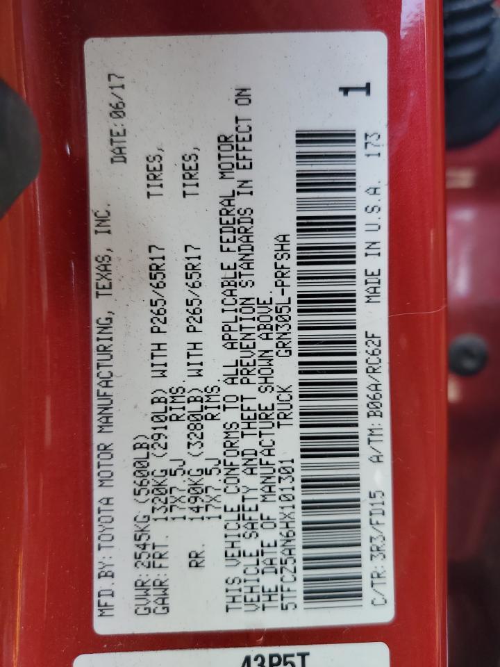 2017 Toyota Tacoma TRD Sport