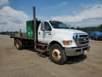 2009 Ford F750 Super Duty Flatbed Truck