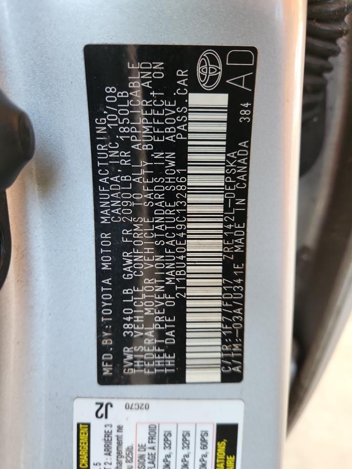 2009 Toyota Corolla Base