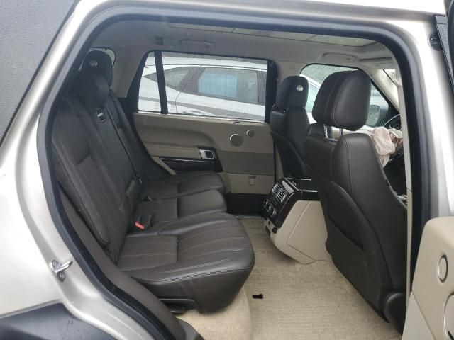 2016 Land Rover Range Rover Supercharged