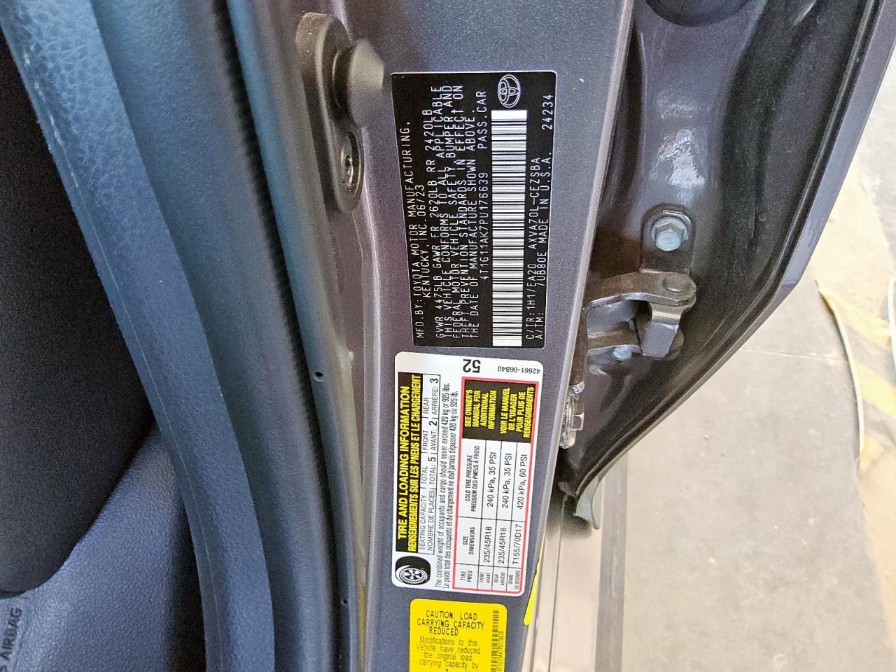 2023 Toyota Camry se Night Shade