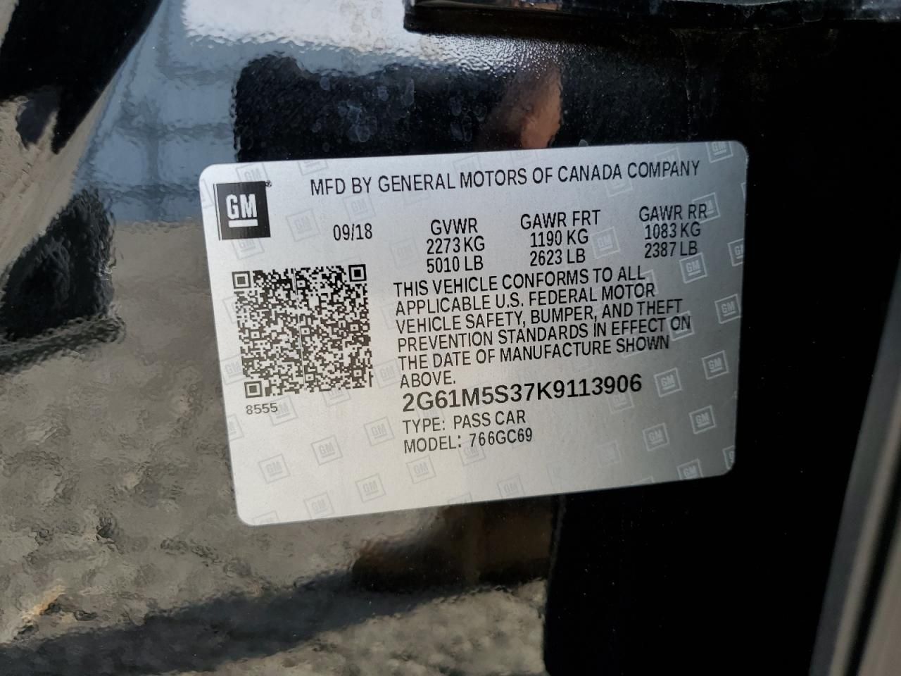 2019 Cadillac Xts Luxury