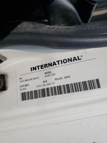 2021 International MV607 BOX Truck