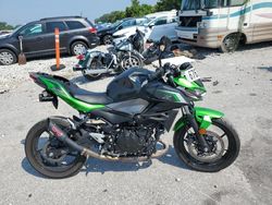 Salvage motorcycles for sale at Bridgeton, MO auction: 2024 Kawasaki ER500