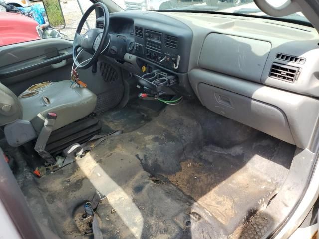 2009 Ford F750 Super Duty Flatbed Truck