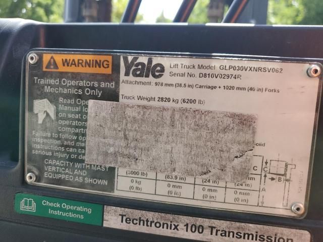 2017 Yale Forklift