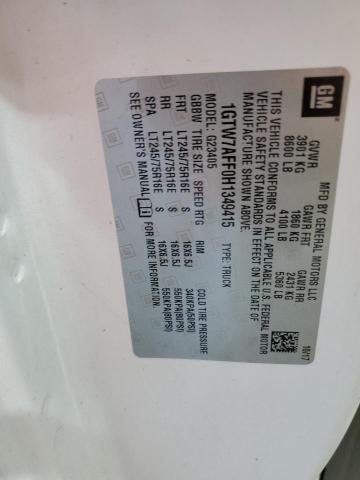 2017 GMC Savana G2500