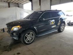 Mercedes-Benz salvage cars for sale: 2015 Mercedes-Benz GL 550 4matic