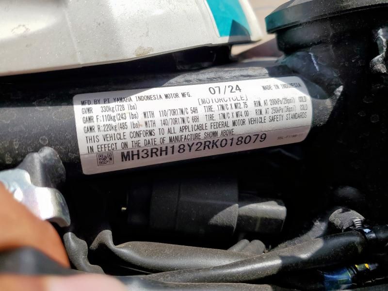 2024 Yamaha YZFR3 A