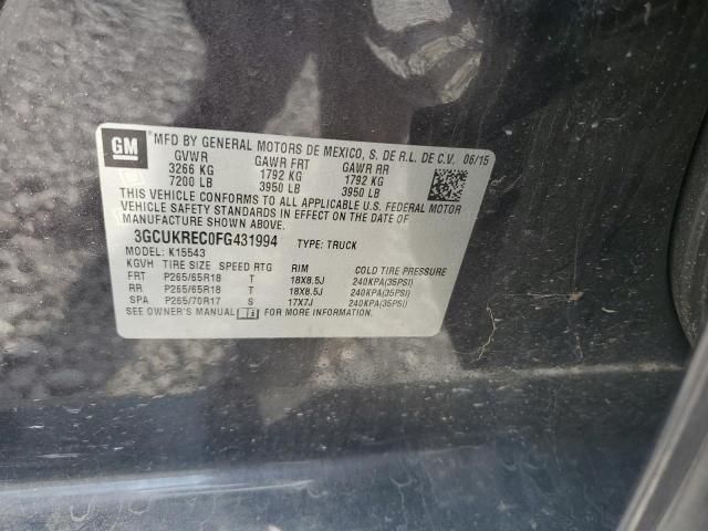 2015 Chevrolet Silverado K1500 LT