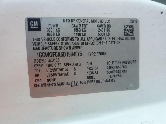 2013 Chev Express G2500