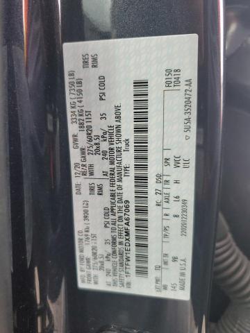 2021 Ford F150 Supercrew