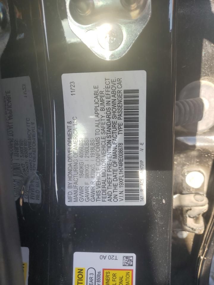 2024 Honda Civic exl