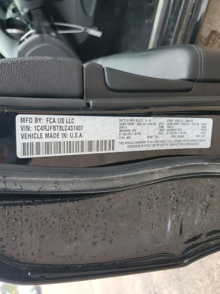 2020 Jeep Grand Cherokee Limited