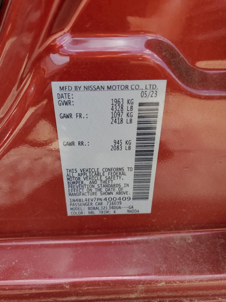 2023 Nissan Altima sl