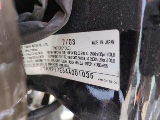 2004 Yamaha XV1700 A