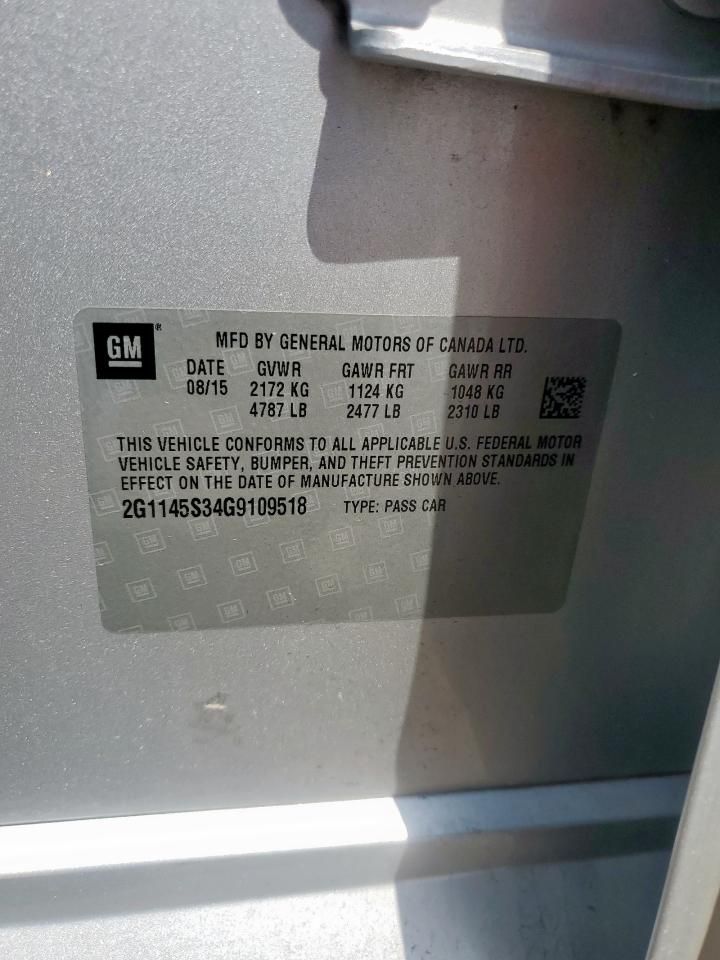 2016 Chevrolet Impala ltz