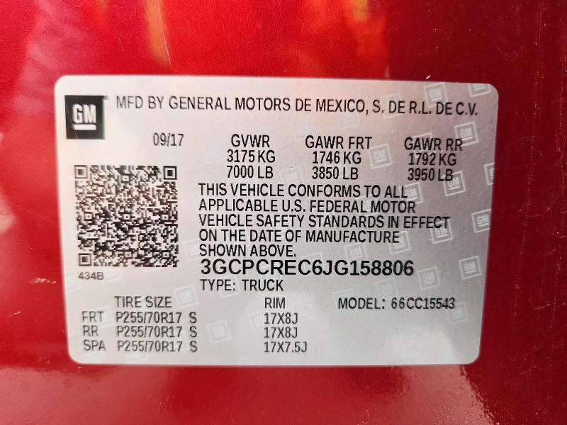 2018 Chevrolet Silverado C1500 LT