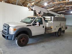 Salvage trucks for sale at Lawrenceburg, KY auction: 2013 Ford F450 Super Duty Bucket Truck