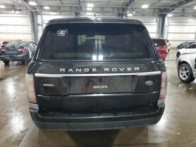 2016 Land Rover Range Rover Supercharged