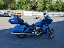 Salvage motorcycles for sale at Albany, NY auction: 2018 Harley-Davidson Fltru