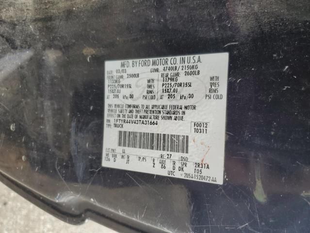 2003 Ford Ranger Super Cab