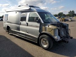 Salvage trucks for sale at Ham Lake, MN auction: 2008 Chev Express Cargo 3500 1