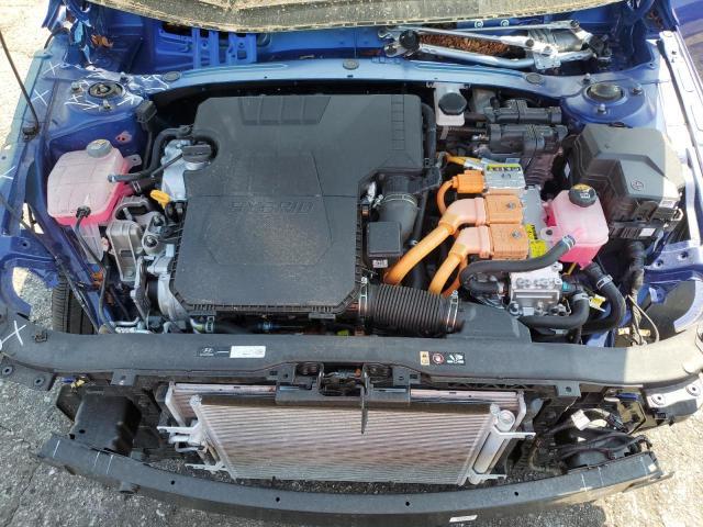 2025 Hyundai Elantra Hybrid Blue
