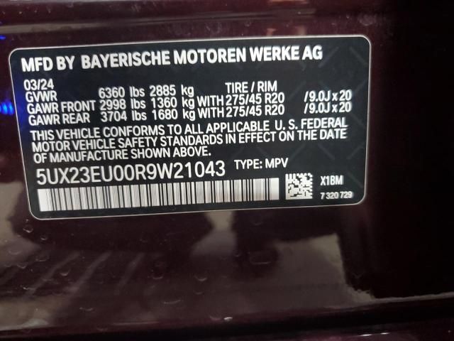 2024 BMW X5 XDRIVE40I