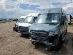 Salvage trucks for sale at Brighton, CO auction: 2022 Mercedes-Benz Sprinter 2500