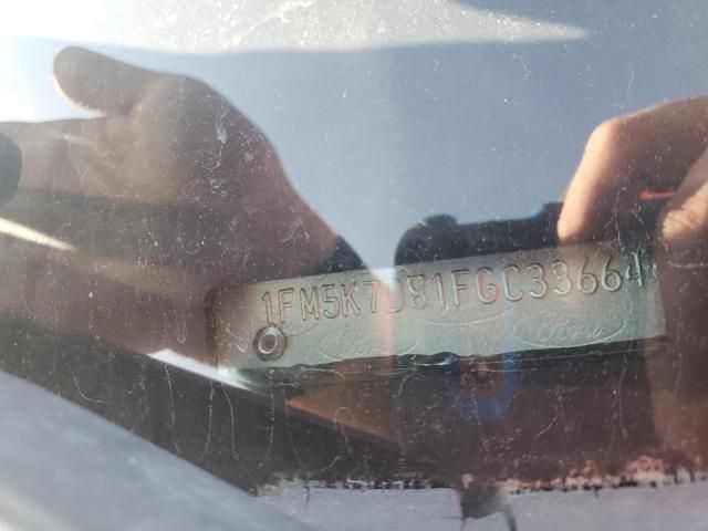 2015 Ford Explorer xlt