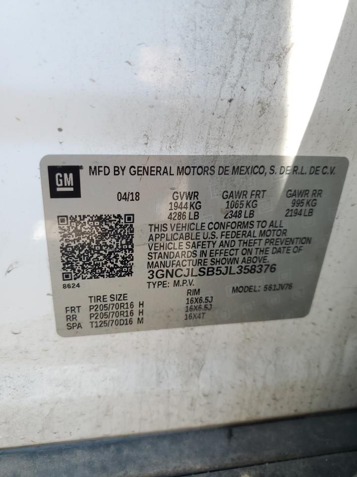 2018 Chevrolet Trax 1LT