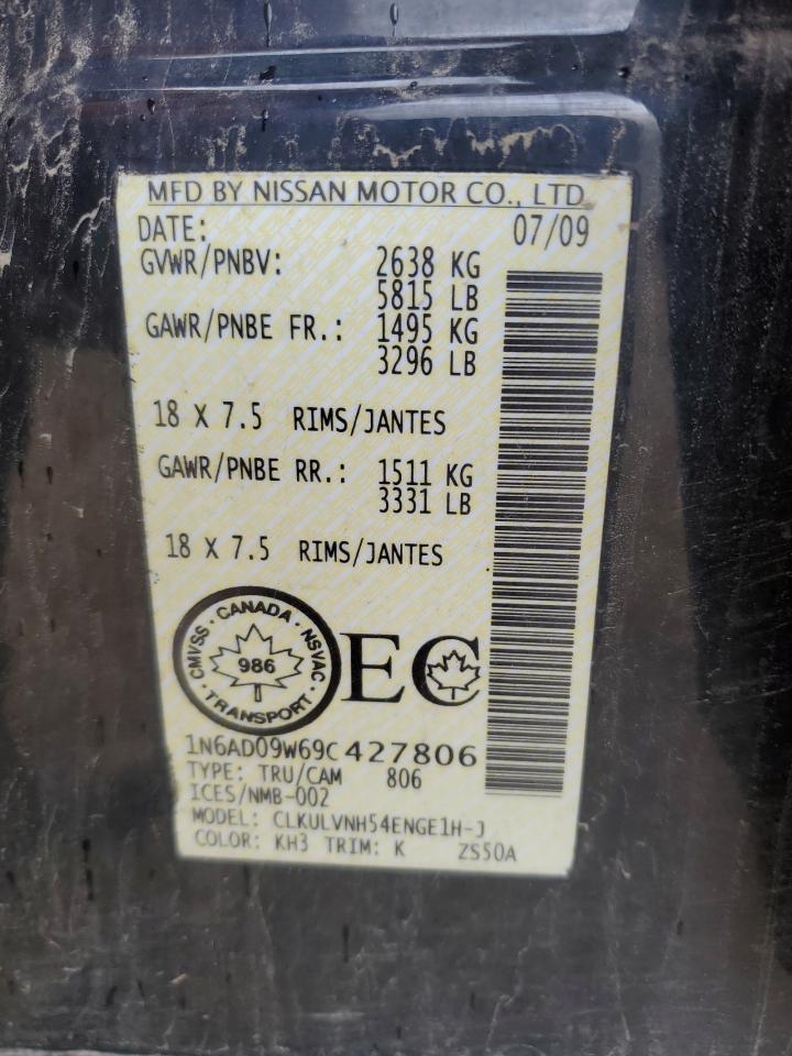 2009 Niss Frontier LE