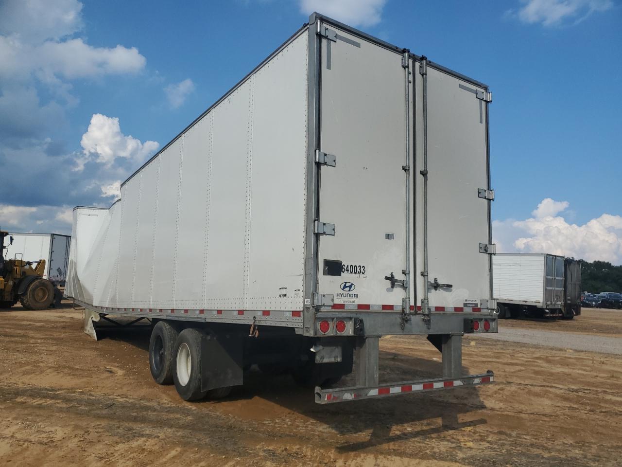 2019 Hyundai Translead VC2530152-AJS DRY Van Trailer