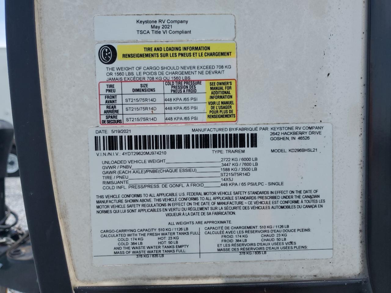 2021 Keystone Kodiak