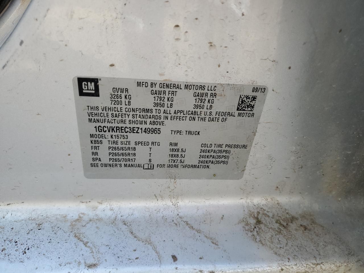 2014 Chevrolet Silverado K1500 lt