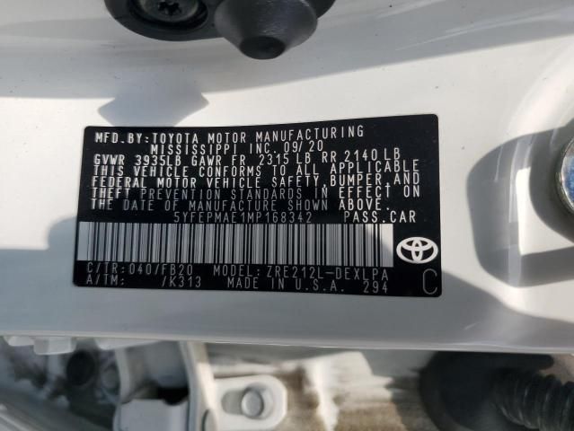 2021 Toyota Corolla LE