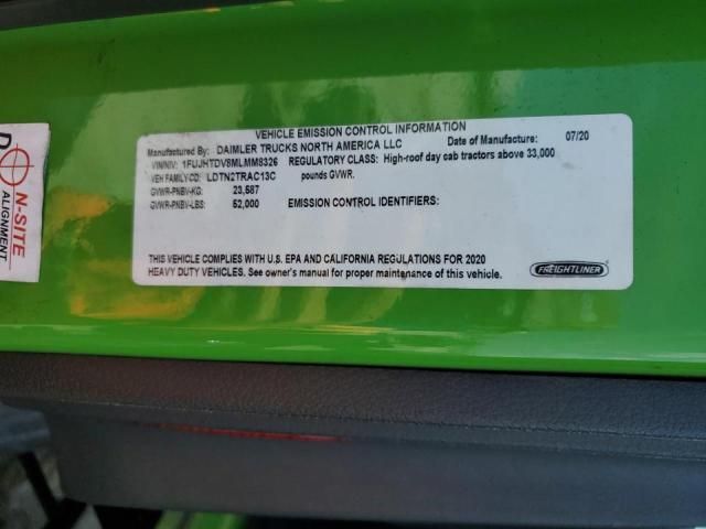 2021 Freightliner Cascadia 116 Semi Truck