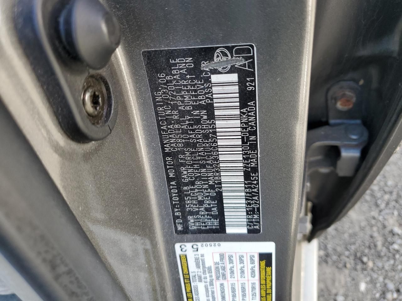 2006 Toyota Corolla ce