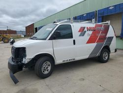 Salvage trucks for sale at Columbus, OH auction: 2024 GMC Savana G2500
