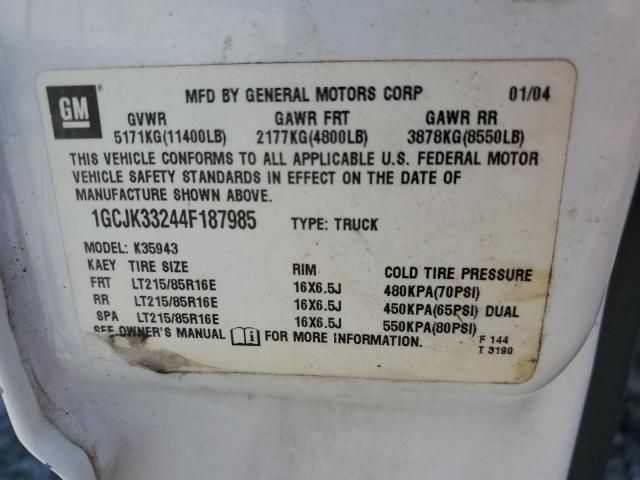 2004 Chevrolet Silverado K3500