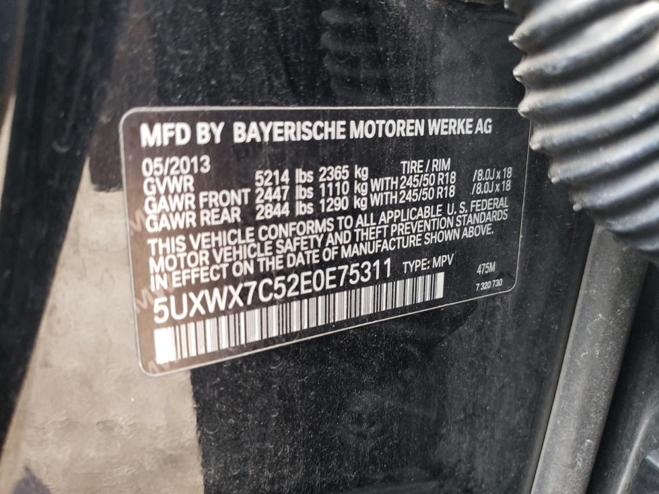 2014 BMW X3 Xdrive35i