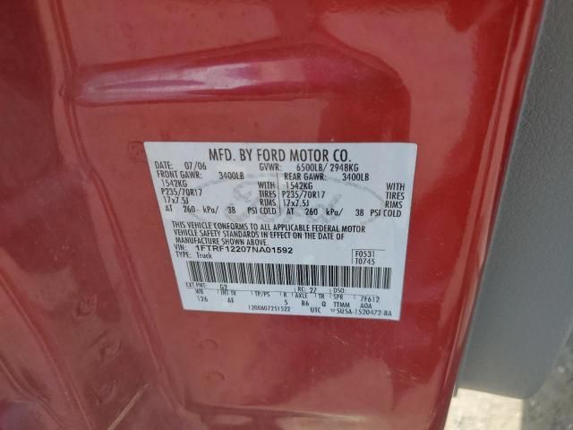 2007 Ford F150