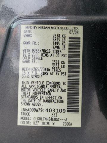 2009 Nissan Frontier SE V6