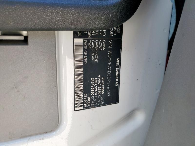 2016 Freightliner Sprinter 2500