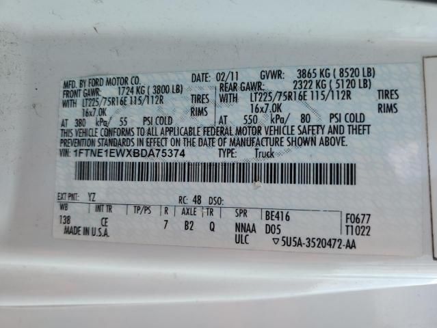 2011 Ford Econoline E150 Van