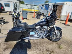 Salvage motorcycles for sale at Pekin, IL auction: 2012 Harley-Davidson Fltrx Road Glide Custom