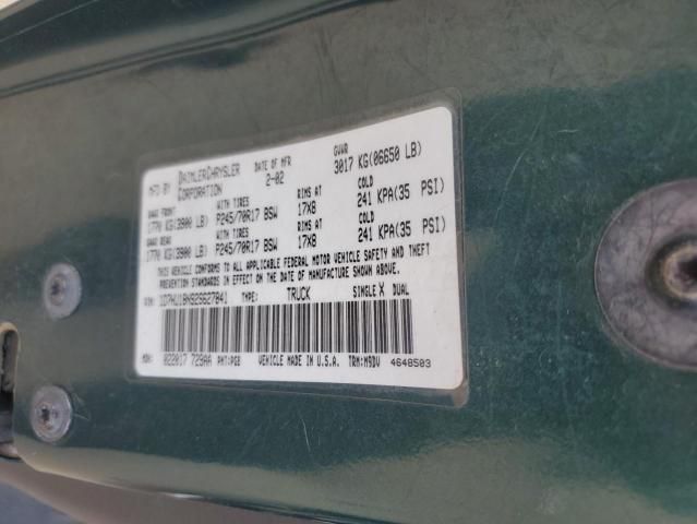 2002 Dodge RAM 1500
