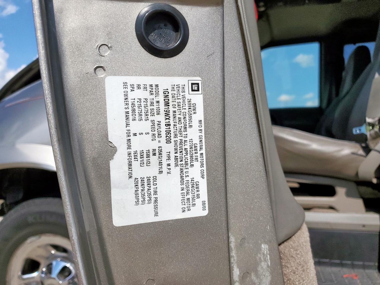 2001 Chevrolet Astro