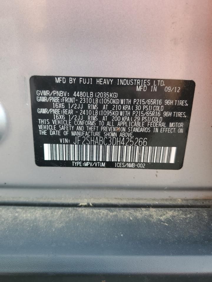 2013 Subaru Forester 2.5x